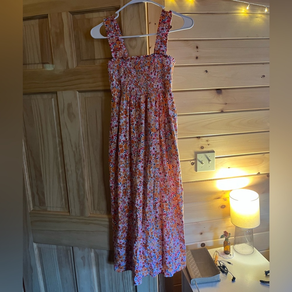 Old Navy Floral Midi Dress